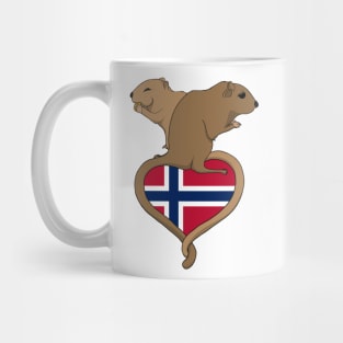 Gerbil Norway (light) Mug